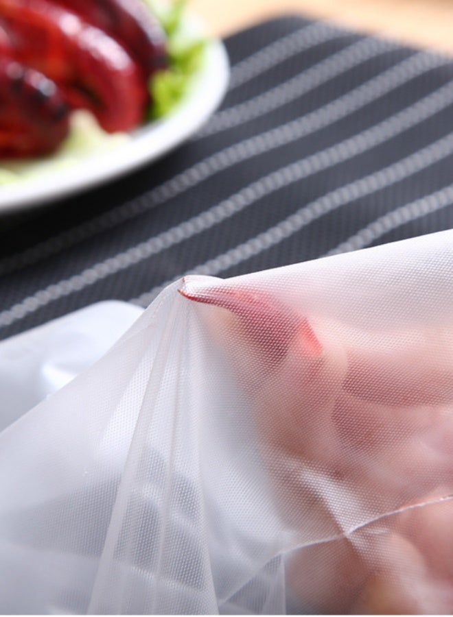 Monda 100-Piece Food-Safe Disposable Plastic Gloves Transparent PE Gloves Film Gloves Waterproof Disposable Gloves Box For Food Handling Home Kitchen Catering - Image 5