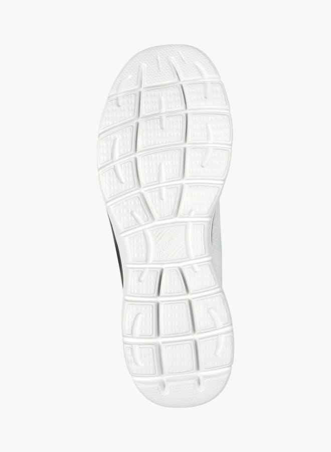 أحذية رياضية رجالية بتفاصيل شعار وإغلاق برباط - قم...