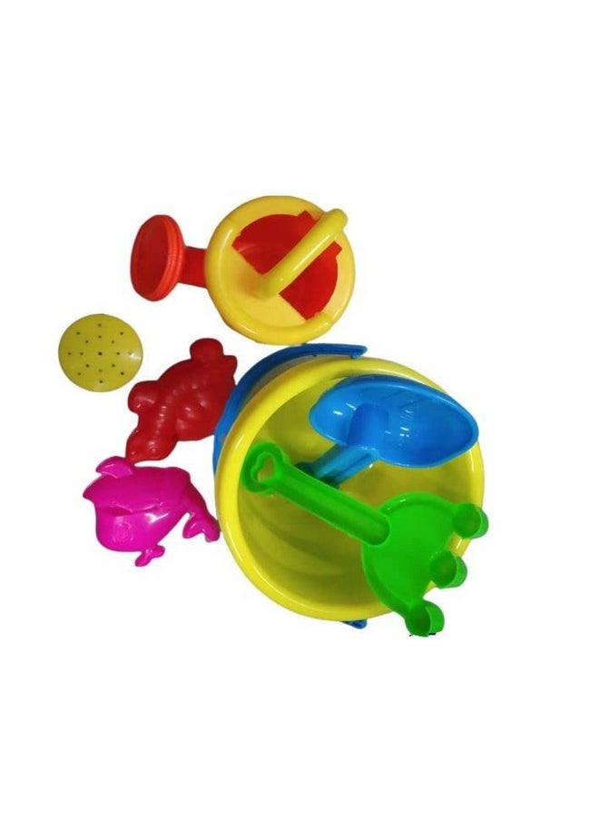 Smartcraft Smartcraft Beach Play Set for Kids / Sand Play Set with Bucket, Shovels & Molds / Beach Toys for Toddlers / Toddler Gardening playset / Beach Toys Gift Basket / Digging kit for Kids (Small),multicolor  - Image 2
