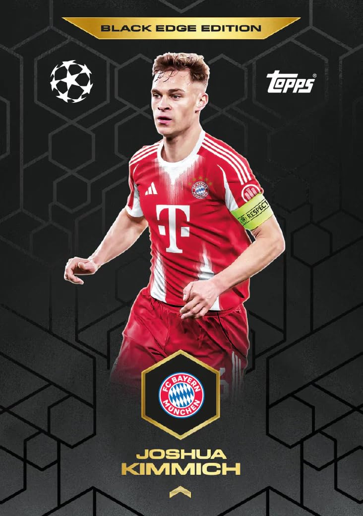 Topps لعبة بطاقات التداول والجمع UCC Match Attax 2025/26 (علبة تعزيز 2 - الهدافين العالميين) - Image 5
