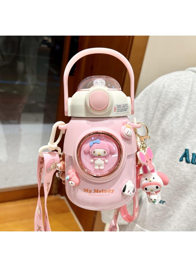 Sanrio Kulomi Children's Thermos Cup Special For School Cute Suction Cup Girls Cute Belly Water Cup 