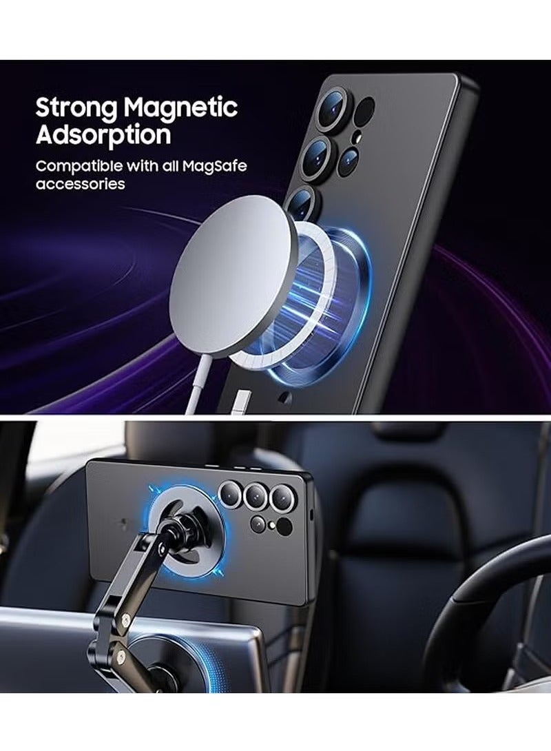 X-level Samsung Galaxy S25 Ultra Case with Full Camera Lens Protection,Soft TPU Anti-Scratch Shockproof Phone Case with Wireless Charging for Samsung Galaxy S25 Ultra 5G,Black - Image 5