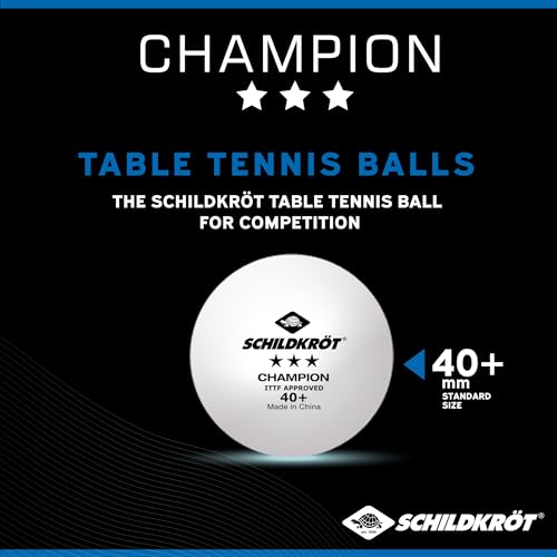 Schildkröt Schildkrot Champion 3 * 40+ Table Tennis Ball (3 Balls Can) - Image 3