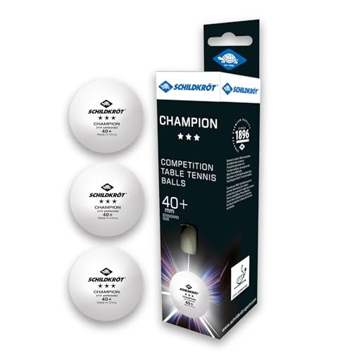 Schildkröt Schildkrot Champion 3 * 40+ Table Tennis Ball (3 Balls Can) - Image 1