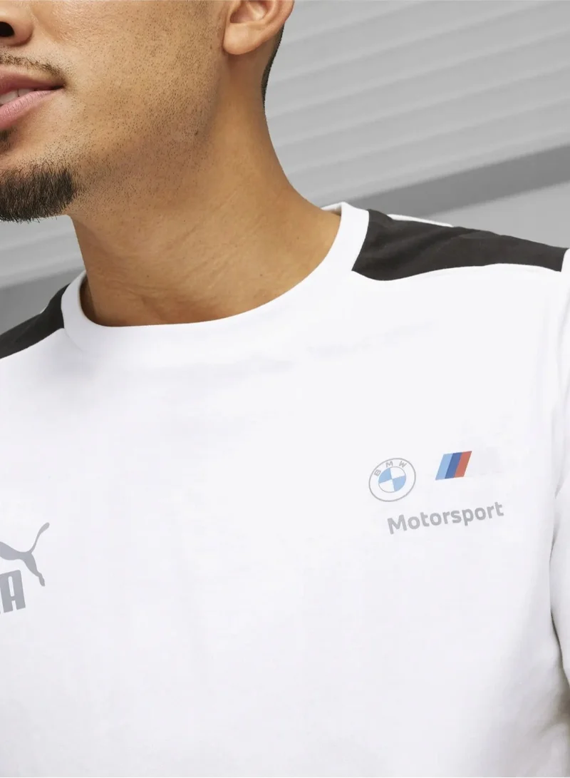 بي ام دبليو موتور سبورت تيشيرت رجالي بنمط رسومي من مجموعة BMW M Motorsport