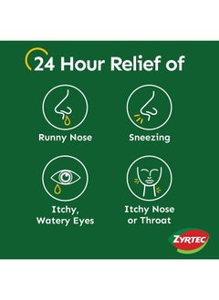 ZYRTEC 24 Hour Allergy Relief Tablets Indoor And Outdoor Allergy Medicine With 10 Mg  - Image 3