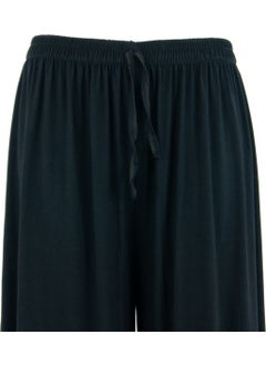 Oppland Women's Elastic Waist Plus Size Comfortable Full Pattern Lycra Round Viscose Combed Fabric Trousers  - Image 4