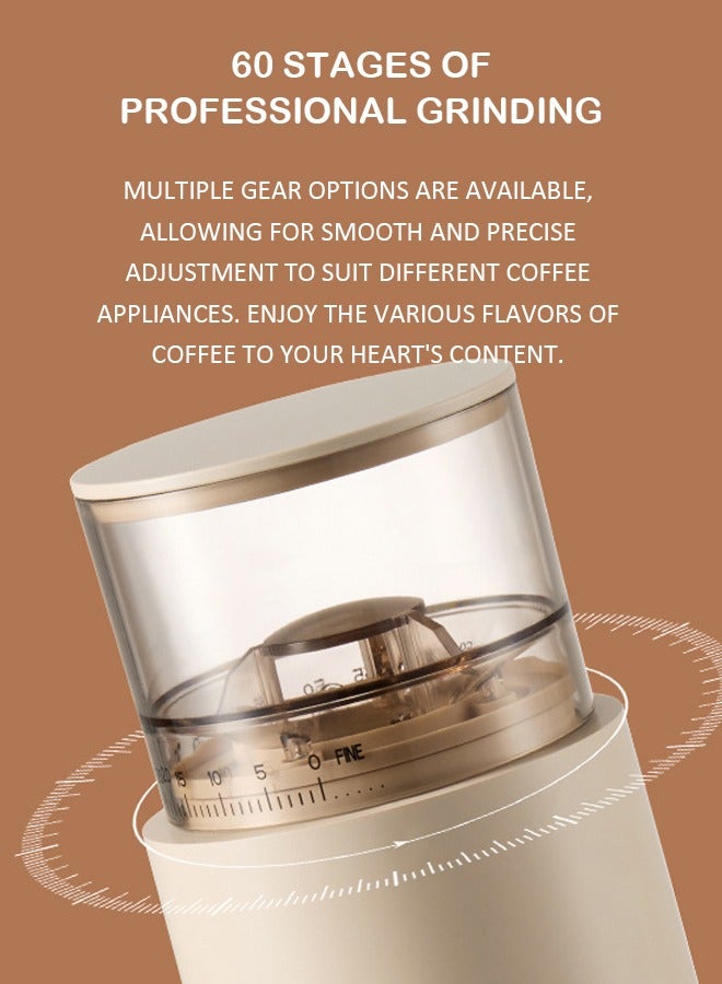 أوكاسا مفروم قهوة DC 30 واطت 250 دورة في الدقيقة مع 60 إعدادات مزدوجين - Image 4