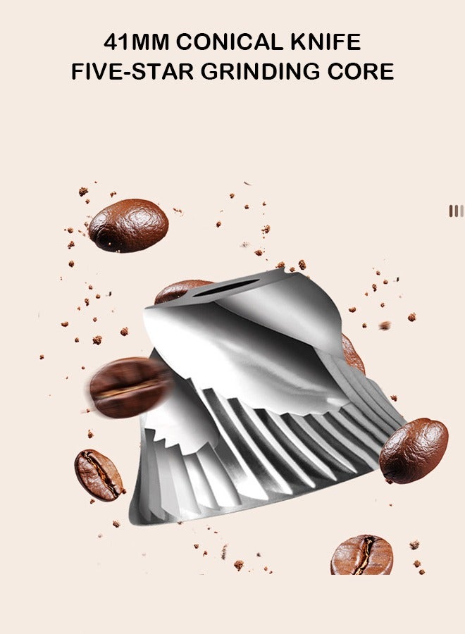 أوكاسا مفروم قهوة DC 30 واطت 250 دورة في الدقيقة مع 60 إعدادات مزدوجين - Image 5