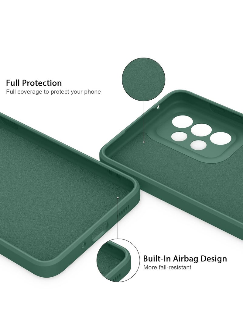 BORTONY - Samsung Galaxy A52s Case Soft Liquid Silicone With Inside Microfiber Lining Shockproof Camera Protective Back Cover - Image 1