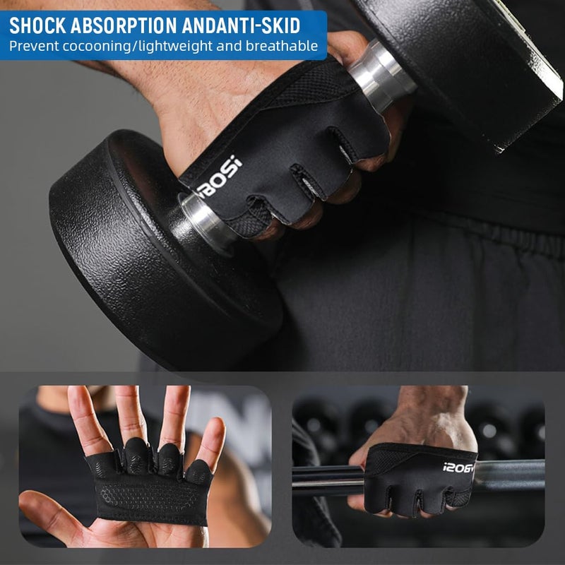 Proberos ® Finger Joints Guard for Men Women, 1 Pair 4-Finger Joint Support Sleeves, Padded Joints Wraps, Anti-Slip Breathable Four-Finger Hand Guards for Weightlifiting, Boxing, Deadlifting, Size XL - Image 4