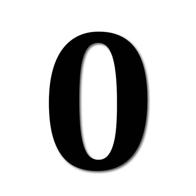 ARAkri MDF Wooden Alphabets Letters and Numbers Cutouts Big Size for Wall Decoration Decor Walls Hanging Large for Birthday Family Wedding Anniversary Art Craft (Black) Letter 6 Inch (0) - Image 1