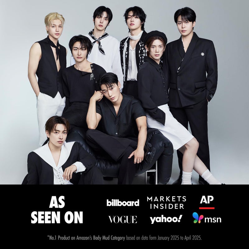 BRMUD Relief Mud Mask | Cardi B Mud Mask - Body Mud Hydrating & Moisturizing Deep Pore Cleanser Face & Body Mask w/ 91.8% Nature-Derived Ingredients - K Beauty Body Mud (3.72 fl oz) - Image 3