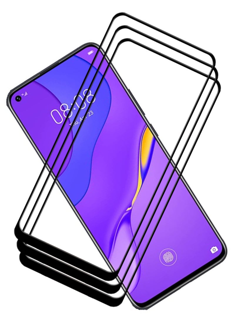 ACLIX 3 Pieces Antistatic ESD Dustproof Premium Quality High Definition Tempered Glass Screen Protector Designed For Huawei nova 7 5G - Image 1