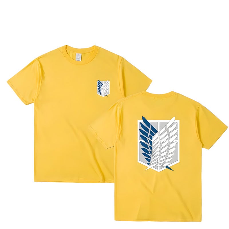 Wingsshirtsleeveonshorttattacktitan-Freedomackermof - Image 5