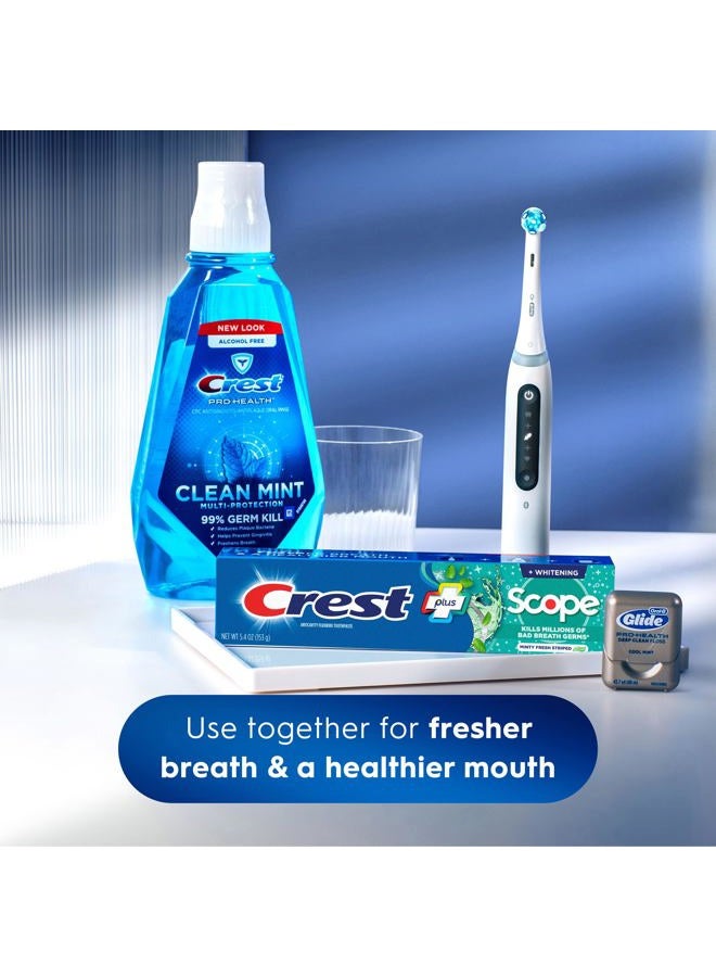 Crest + Scope Complete Whitening Toothpaste, Minty Fresh, 5.4 Oz (Pack of 3) - Image 4