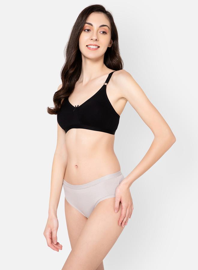 Clovia Non-Padded Non-Wired Cotton T-Shirt Bra by Styli - Image 1