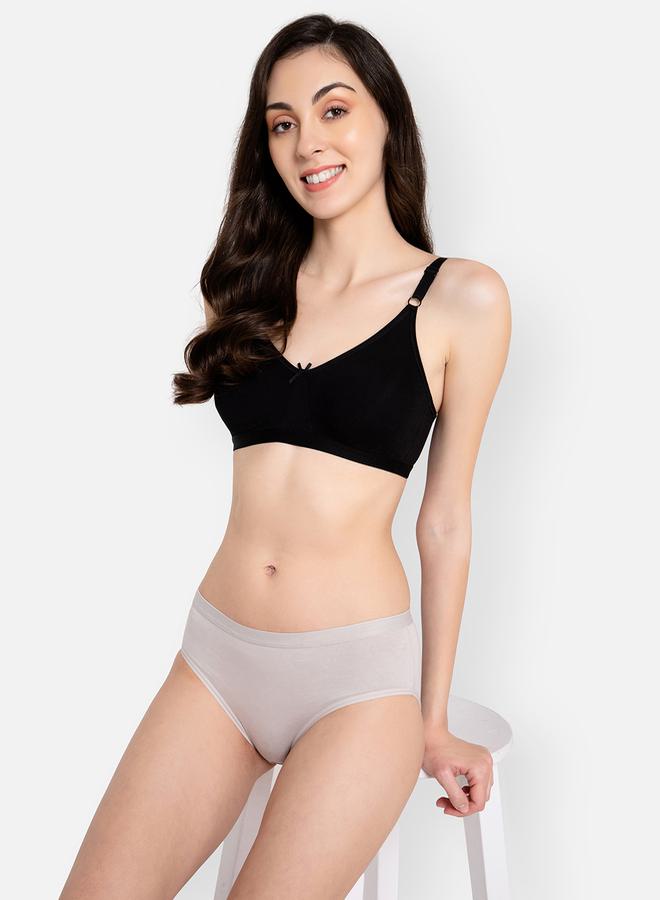 Clovia Non-Padded Non-Wired Cotton T-Shirt Bra by Styli - Image 2