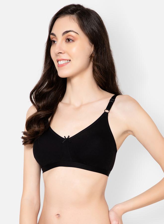 Clovia Non-Padded Non-Wired Cotton T-Shirt Bra by Styli - Image 4