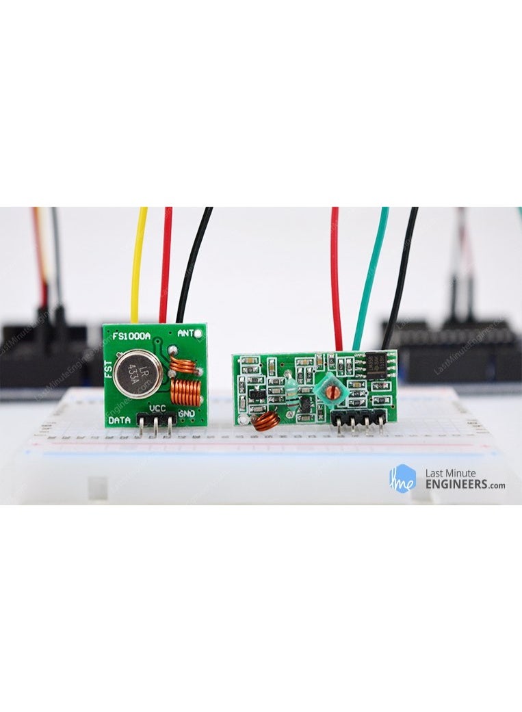 RF 433MHz Transmitter/Receiver Module – Wireless Transceiver Link for Arduino, Raspberry Pi & Home Automation - Image 5