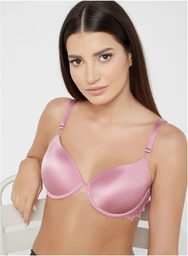 La Senza Plunge Neck Strap Detail Bra