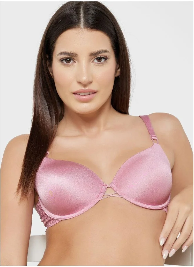 La Senza Plunge Neck Strap Detail Bra