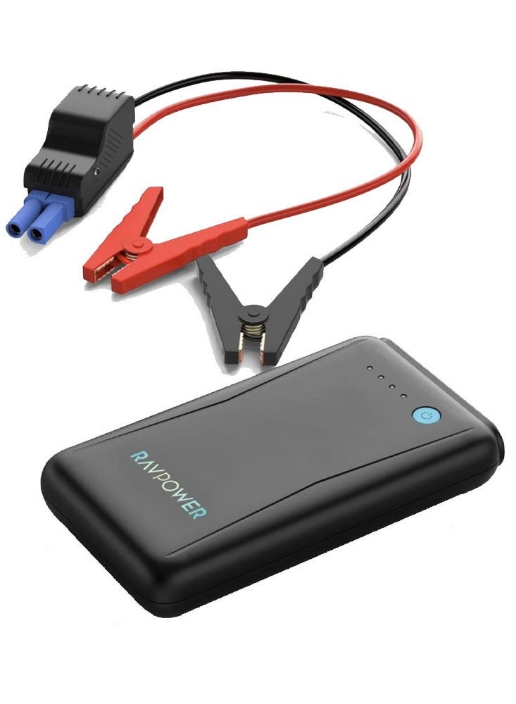 RAVPOWER 7200 mAh Portable Battery With Car Starter Subscription - Black - Image 2