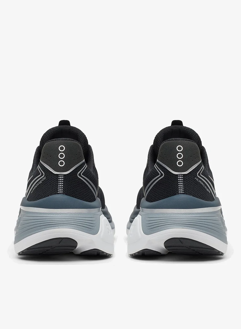 Saucony BLACK/SILVER Hurricane 26 for Men | Best Price UAE