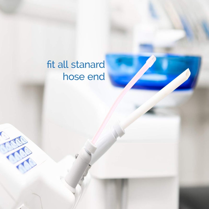 JMU 100 قطعة من نصائح الشفط HVE للأسنان، نصائح الإخلاء للأسنان، نصائح الإخلاء عالية الحجم، نصائح الشفط القابلة للتصرف مع فتحات تهوية - Image 5