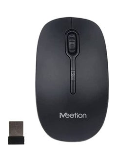 Meetion Meetion R545 Wireless USB Mouse With LED Light DPI Control For PC And Laptop - Black  - Image 1