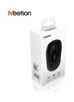 Meetion Meetion R545 Wireless USB Mouse With LED Light DPI Control For PC And Laptop - Black  - Image 3
