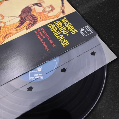 sdroceRyaM 20pcs Vinyl Record Inner Sleeves 12 Inches Rice Paper LP Sleeves for 33 RPM Anti-Static Vinyl Record Sleeves 3-Layer Acid-Free Protective Sleeves for Album Cover LP Collection - Image 1