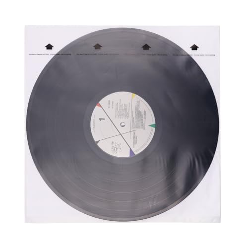 sdroceRyaM 20pcs Vinyl Record Inner Sleeves 12 Inches Rice Paper LP Sleeves for 33 RPM Anti-Static Vinyl Record Sleeves 3-Layer Acid-Free Protective Sleeves for Album Cover LP Collection - Image 4