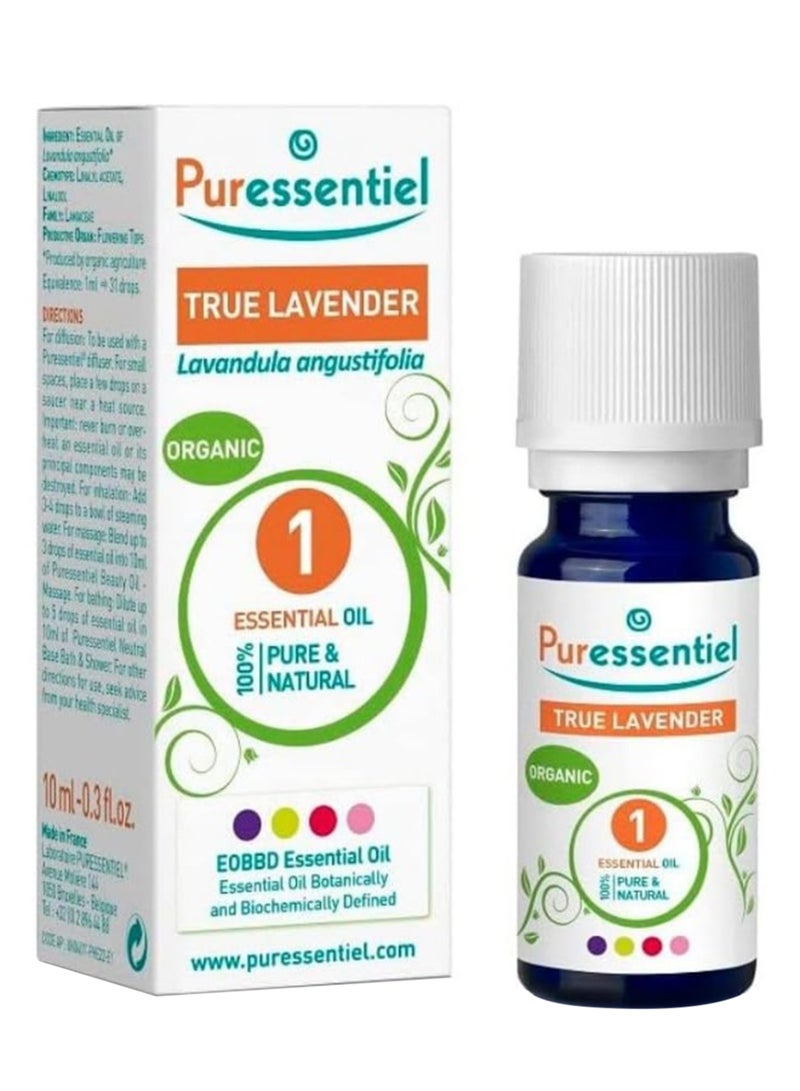 Puressentiel Essential Oils For Diffusion Infused With True Lavender Blend Enriched With Essential Oils 30Ml  - Image 1
