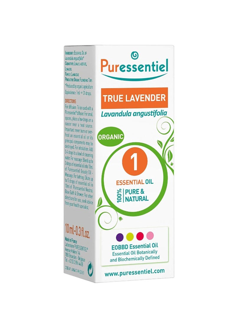 Puressentiel Essential Oils For Diffusion Infused With True Lavender Blend Enriched With Essential Oils 30Ml  - Image 2
