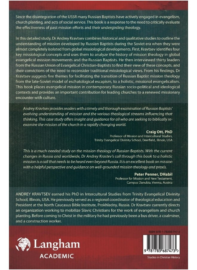 Russian Baptist Mission Theology in Historical and Contemporary Perspective  - Image 2