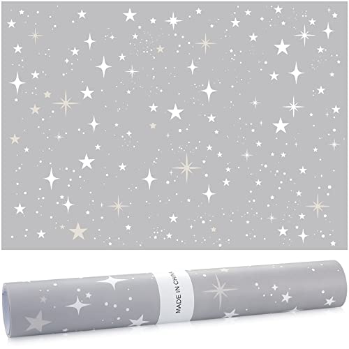 Geosar 10 Sheets Drawer Liners for Dresser Scented Drawer Liners Non Adhesive Scented for Home Shelf Closet(Star) - Image 1