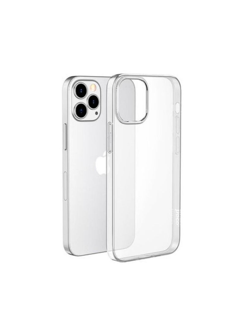 Hoco Light Series Slim Soft TPU Case Cover For Apple iPhone 12/12 Pro Transparent