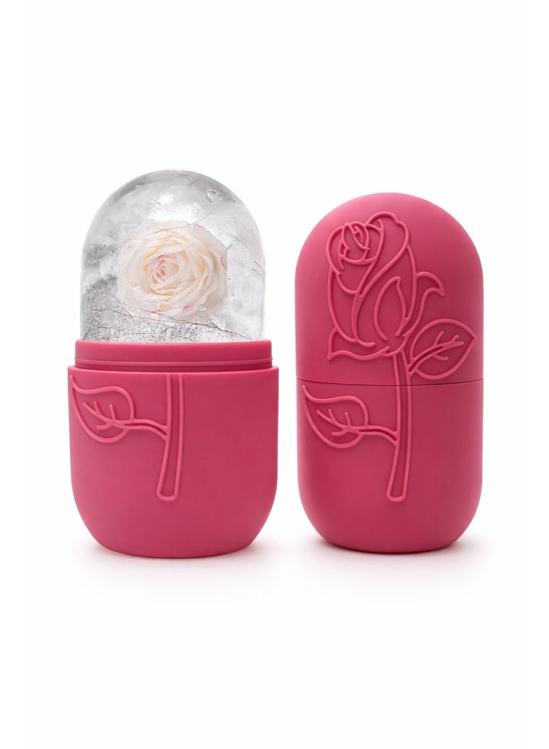 Ice Roller for Face and Skin Care – Facial Ice Massage Tool for Puffiness, Pores Tightening and Cooling Skin Therapy