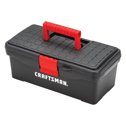 CRAFTSMAN Tool Box, Lockable, 13 in., Red/Black (CMST13004) - Image 2
