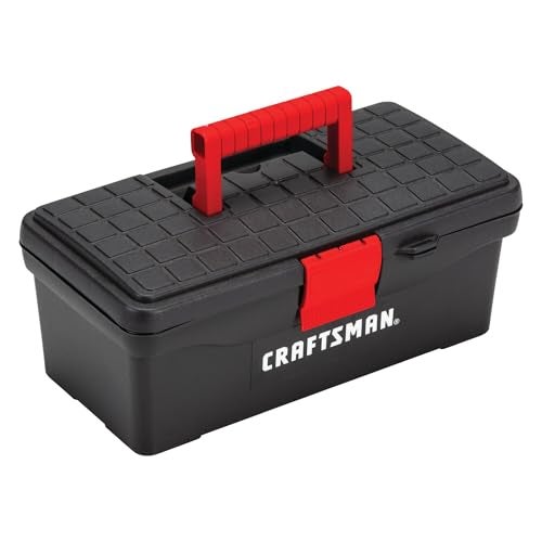 CRAFTSMAN Tool Box, Lockable, 13 in., Red/Black (CMST13004) - Image 3