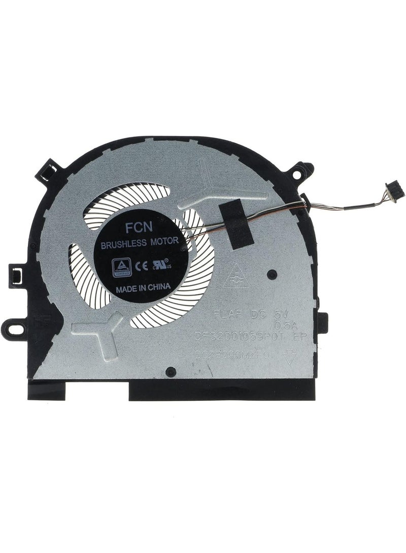 Replacement Laptop CPU Cooling Fan for Lenovo IdeaPad S340-15API S340-15IWL S340-15IIL S340-15IML C340-15IWL S540-15IWL FLEX-15IWL Series DFS2001059P0T FLAF Fan 5F10S13881 - Image 1
