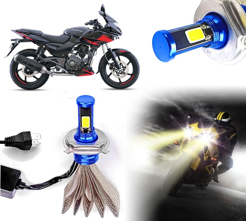 Auto Pearl High Power Z3-HS1 with Copper Strip Heatsink Headlight Led Bulb Compatible with Pulsar 220 F (Pack of 1) - Image 1