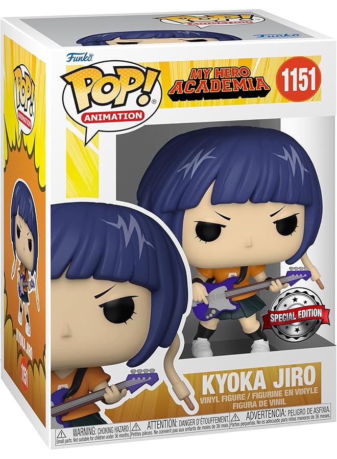 Funko Pop! Animation My Hero Academia Jirou W Guitar Exc Collectible Action Vinyl Figure 61044  - Image 1