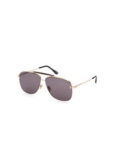 TOM FORD TOM FORD FULL RIM UV PROTECTION NAVIGATOR MALE METAL SUNGLASSES FT101728A60  - Image 1