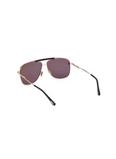 TOM FORD TOM FORD FULL RIM UV PROTECTION NAVIGATOR MALE METAL SUNGLASSES FT101728A60  - Image 5