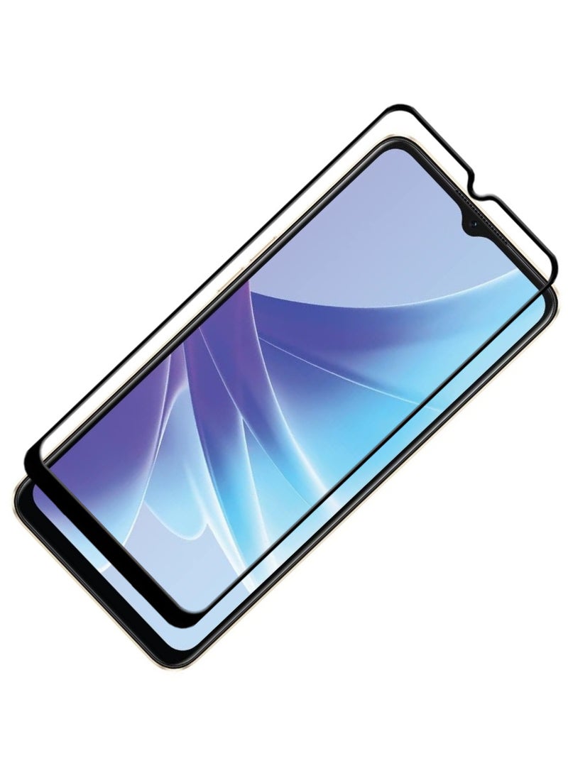 ACLIX Antistatic ESD Dustproof Premium Quality High Definition Tempered Glass Screen Protector Designed For Oppo A77s - Image 1
