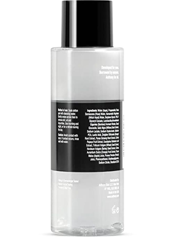 Anthony تونر هازل الساحرة للوجه ماء تنظيف لطيف يحتوي على ماء الورد لتوحيد البشرة وتهدئتها، وصوديوم PCA لترطيب البشرة، وميكيلات لإزالة الزيوت الزائدة والشوائب، 6.7 أونصة سائلة - Image 5