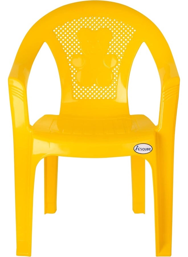 ESQUBE Esqube Koala Baby Chair - Plastic Study Chair Yellow  - Image 1