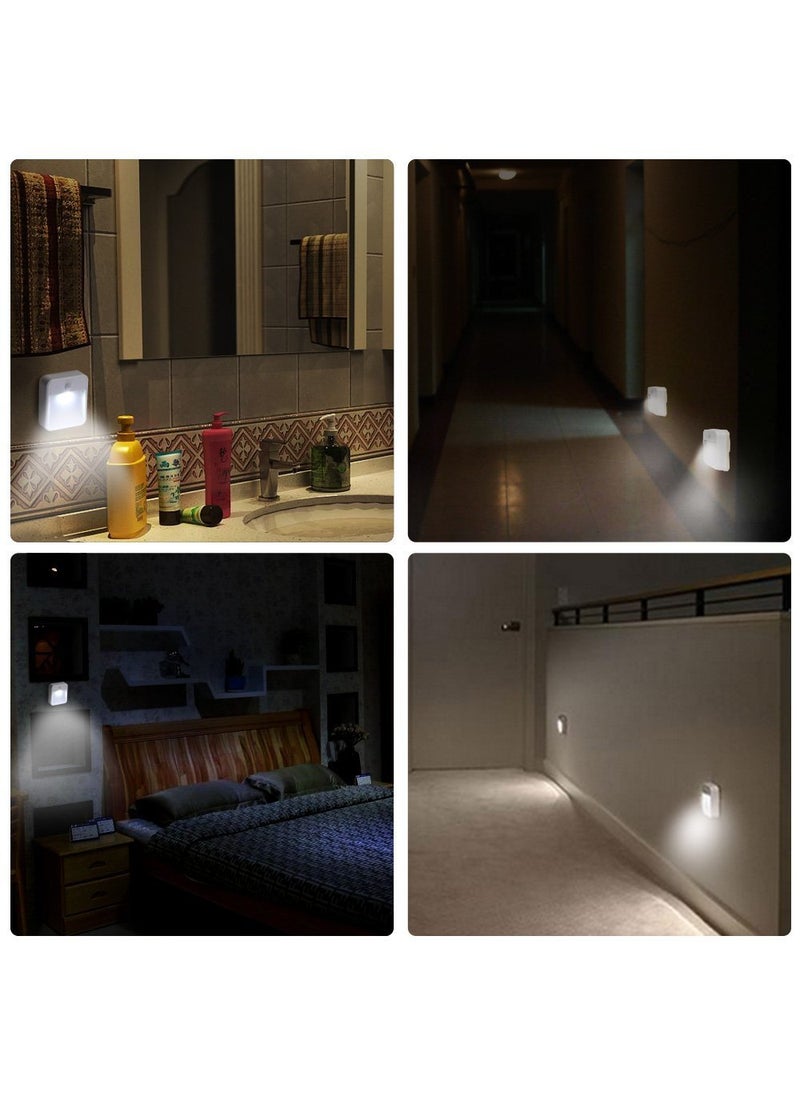 BlackT ElectroTech Blackt Electrotech BT81D Battery Powered Motion Sensing LED Stick Anywhere Wall Night Light AutoOffON Mode White  - Image 5